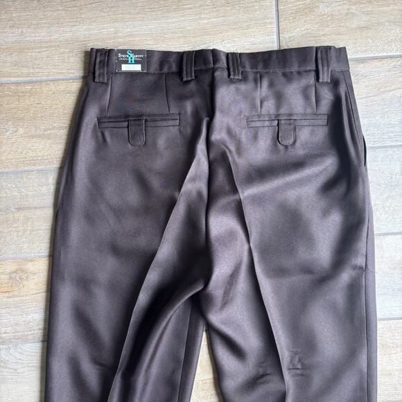 NWT Steve Harvey Celebrity Edition Men's 34x34 Dress Pants Toffee Brown Office - Picture 9 of 14